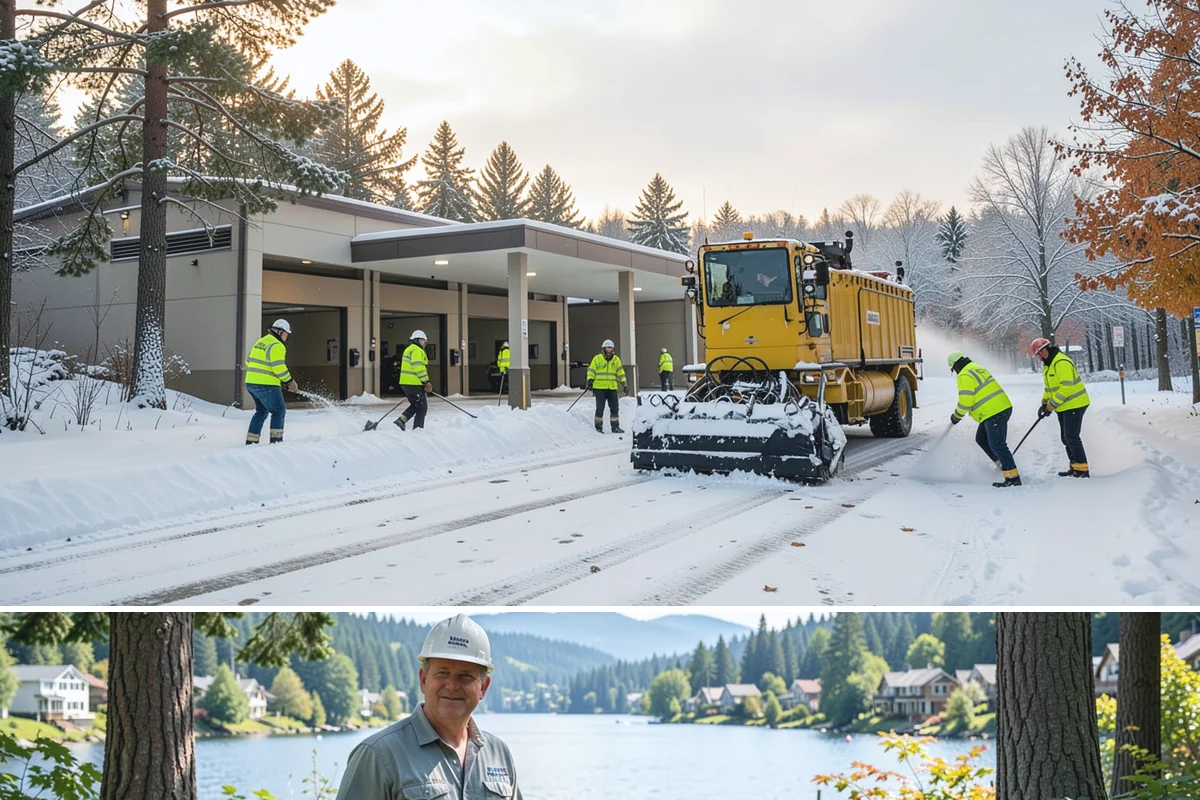 Apartment Snow Removal in Milton, King County, WA - Apartment service runs throughout the snow season, with peak demand from December through February.