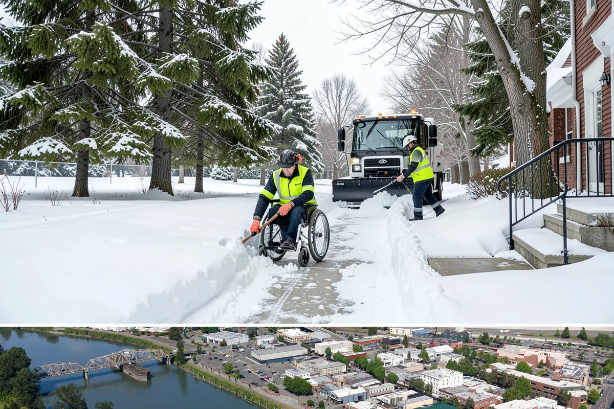 Apartment Snow Removal in Mount Vernon, Skagit County, WA - Apartment service runs throughout the snow season, with peak demand from December through February.