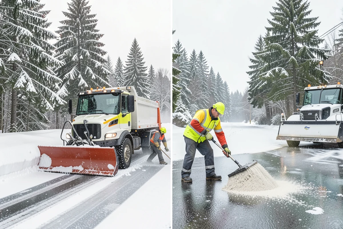 Apartment Snow Removal in Mountlake Terrace, Snohomish County, WA - Map parking, walkways, entries, and stairwells