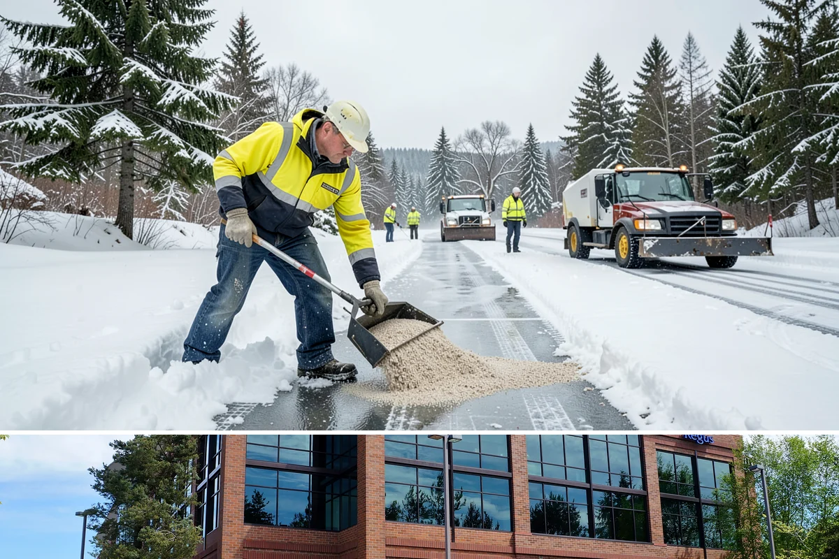 Apartment Snow Removal in Mountlake Terrace, Snohomish County, WA - Apartment service runs throughout the snow season, with peak demand from December through February.