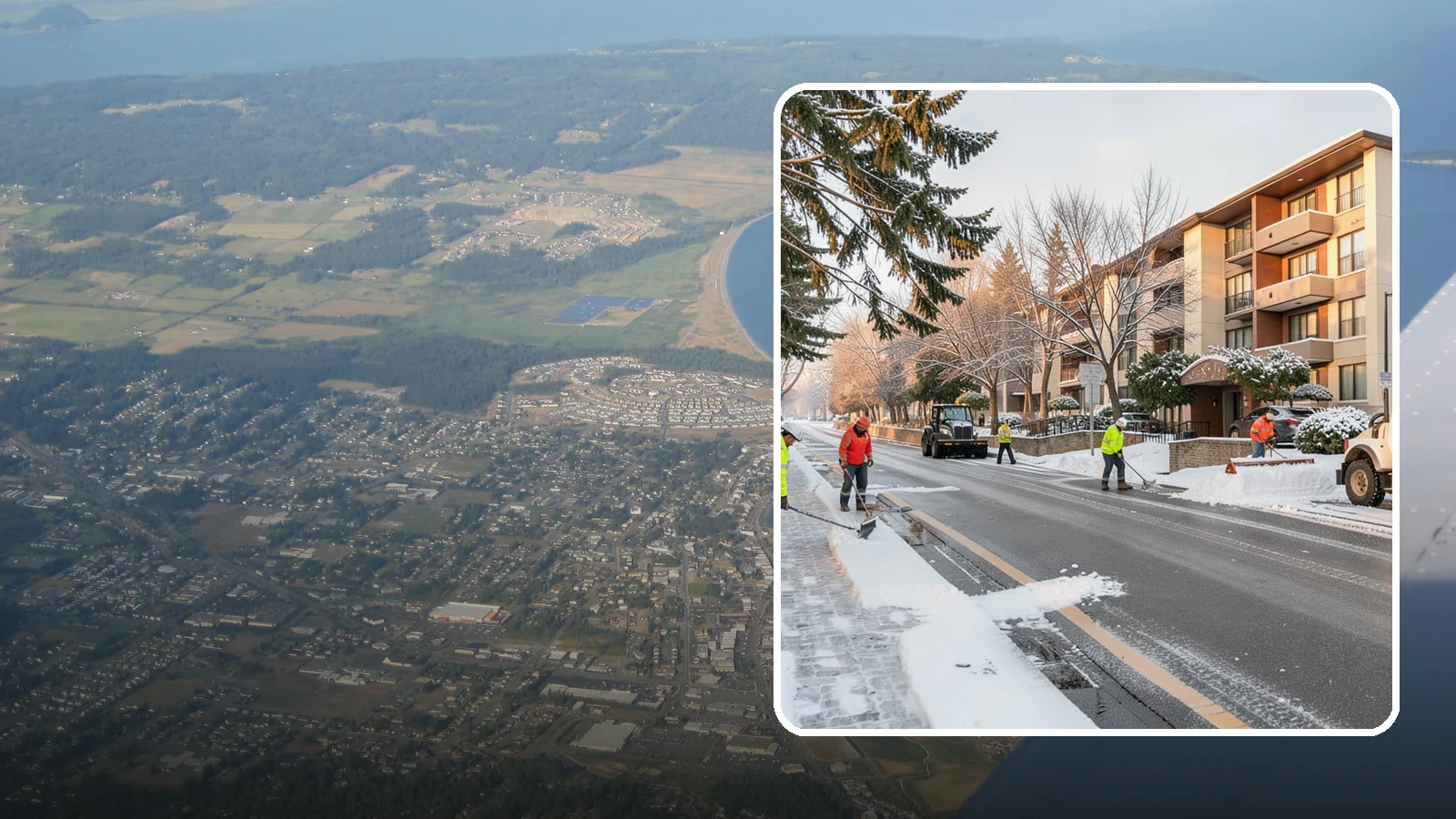 Apartment Snow Removal in Oak Harbor, Island County, WA - We keep apartment communities safe and accessible by clearing lots, walkways, and entries for every resident.