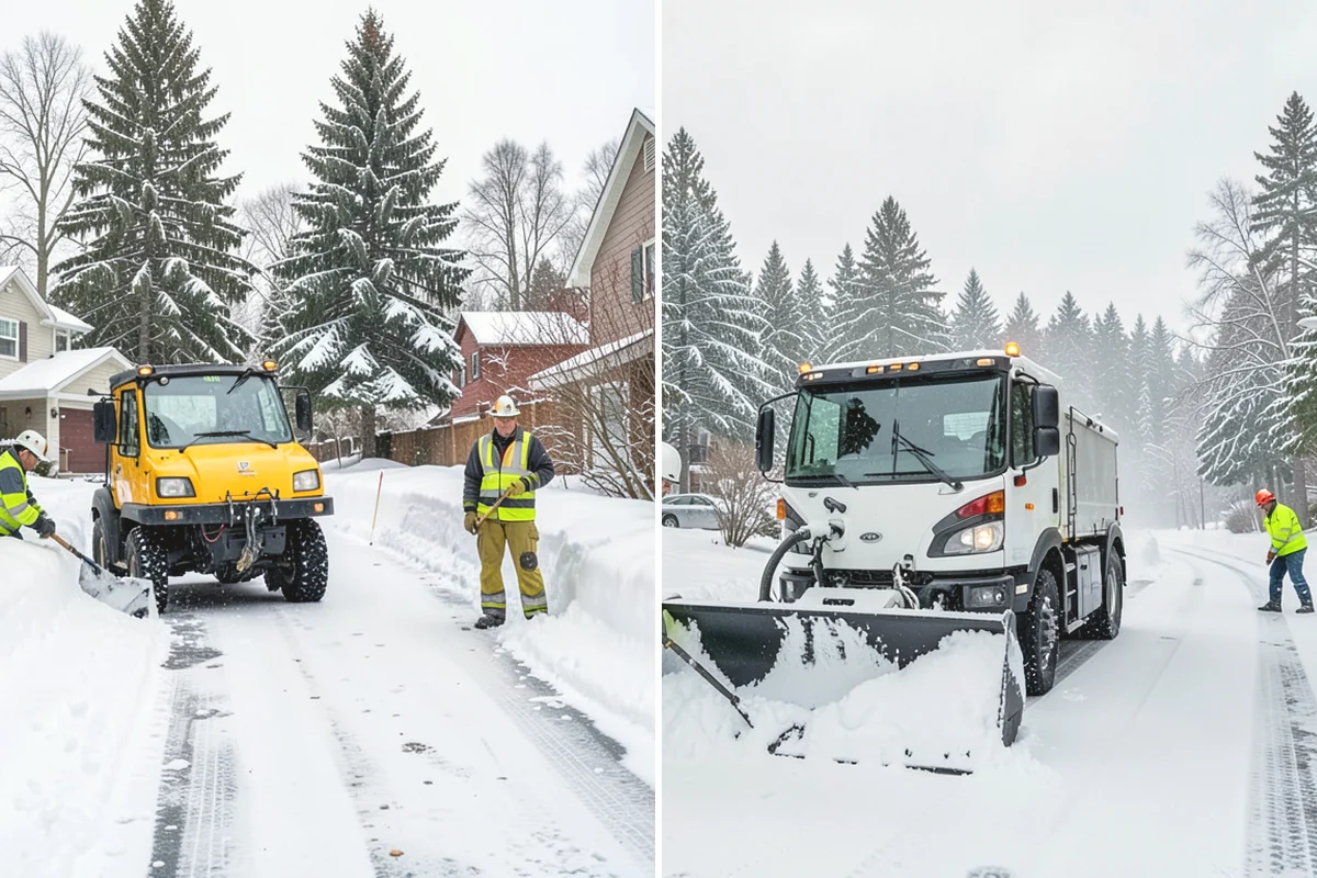 Apartment Snow Removal in Ruston, Pierce County, WA - Map parking, walkways, entries, and stairwells