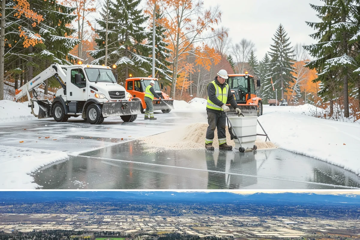 Apartment Snow Removal in SeaTac, King County, WA - Apartment service runs throughout the snow season, with peak demand from December through February.