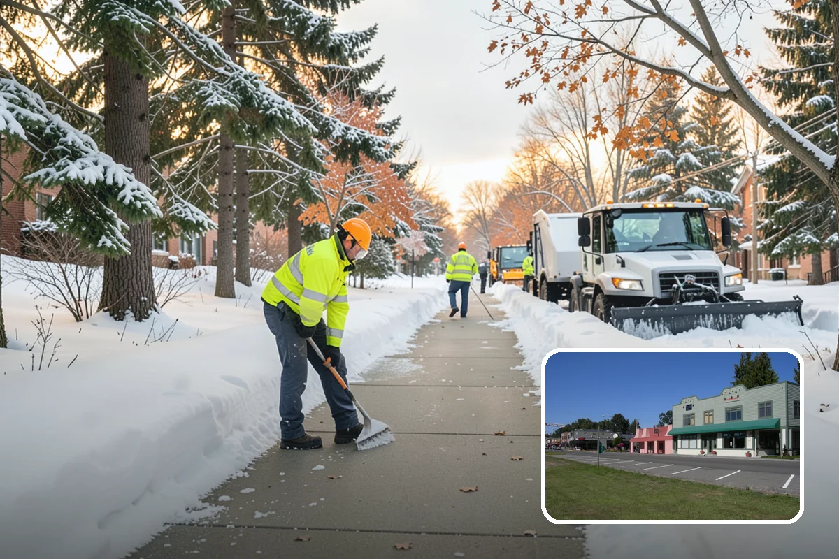 Apartment Snow Removal in Snoqualmie, King County, WA - Full-community clearing of lots and paths