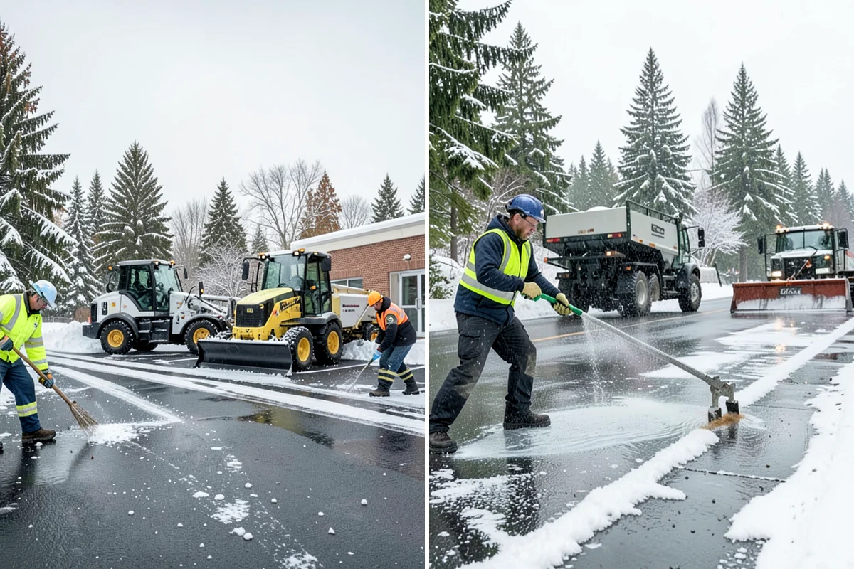 Apartment Snow Removal in Snoqualmie, King County, WA - Map parking, walkways, entries, and stairwells
