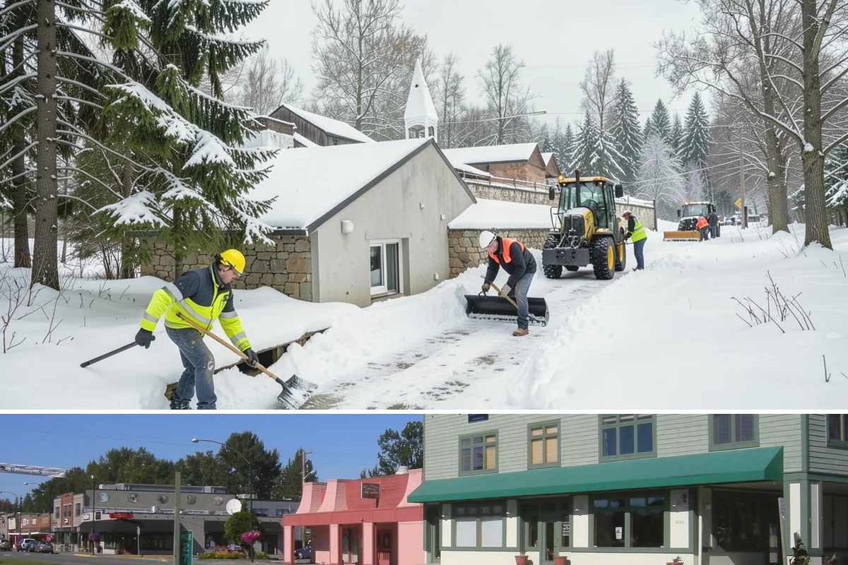 Apartment Snow Removal in Snoqualmie, King County, WA - Apartment service runs throughout the snow season, with peak demand from December through February.