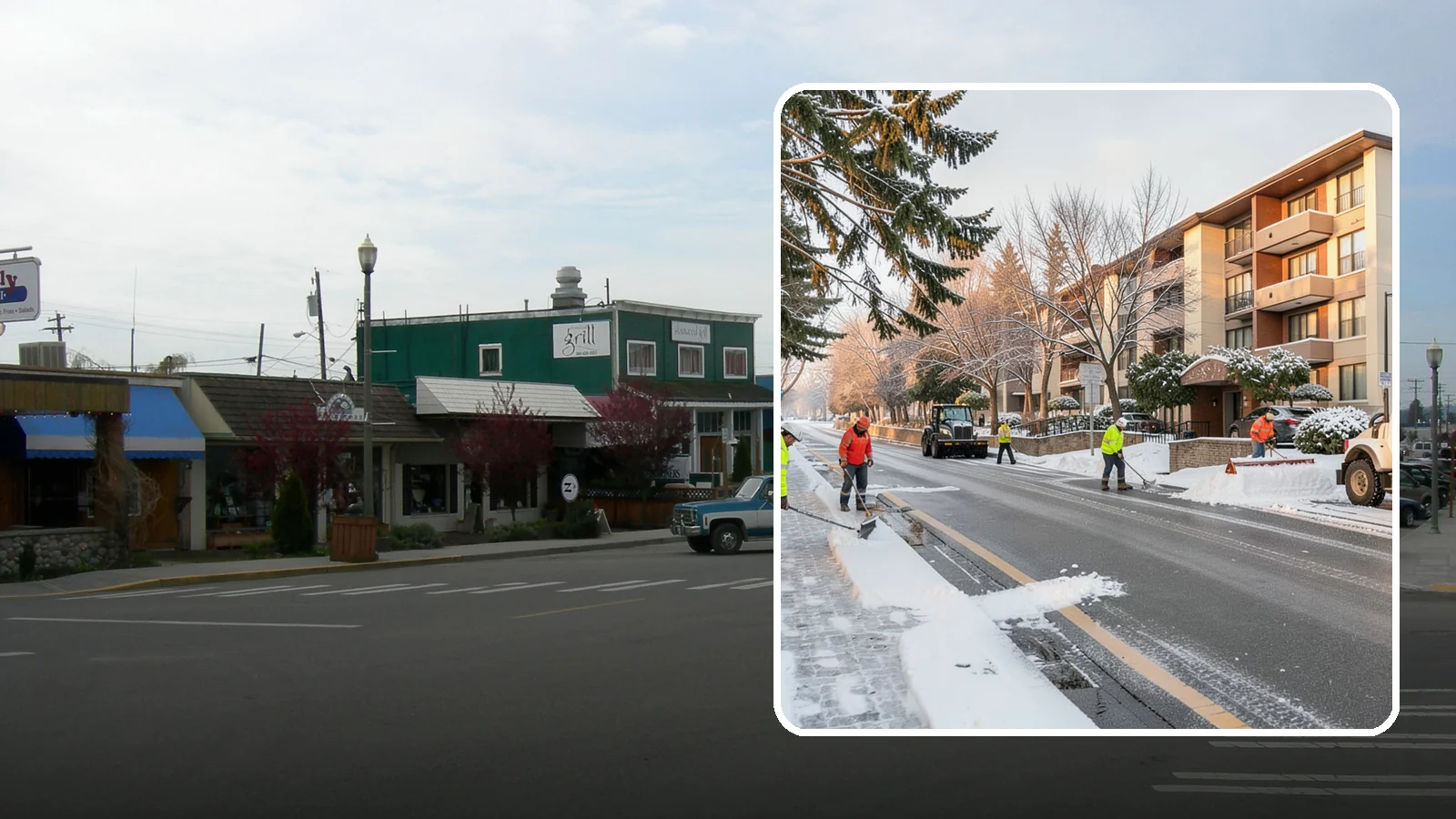 Apartment Snow Removal in Stanwood, Snohomish County, WA - We keep apartment communities safe and accessible by clearing lots, walkways, and entries for every resident.