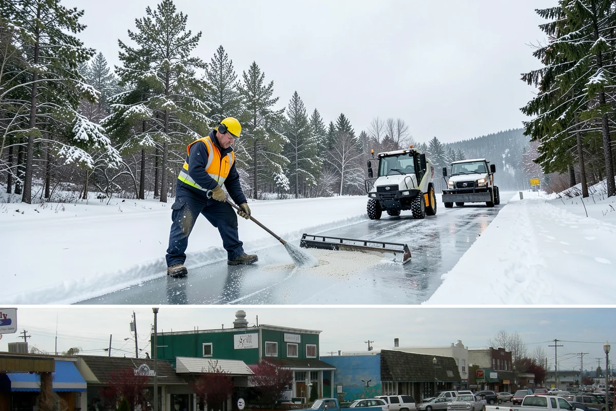 Apartment Snow Removal in Stanwood, Snohomish County, WA - Apartment service runs throughout the snow season, with peak demand from December through February.