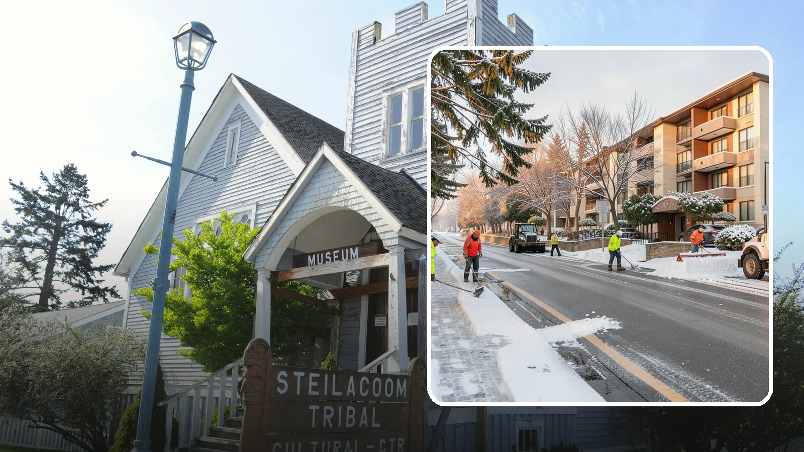 Apartment Snow Removal in Steilacoom, Pierce County, WA - We keep apartment communities safe and accessible by clearing lots, walkways, and entries for every resident.