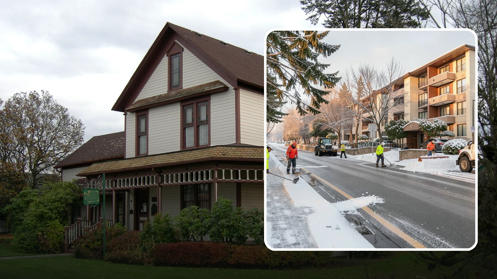 Apartment Snow Removal in Sumner, Pierce County, WA - We keep apartment communities safe and accessible by clearing lots, walkways, and entries for every resident.