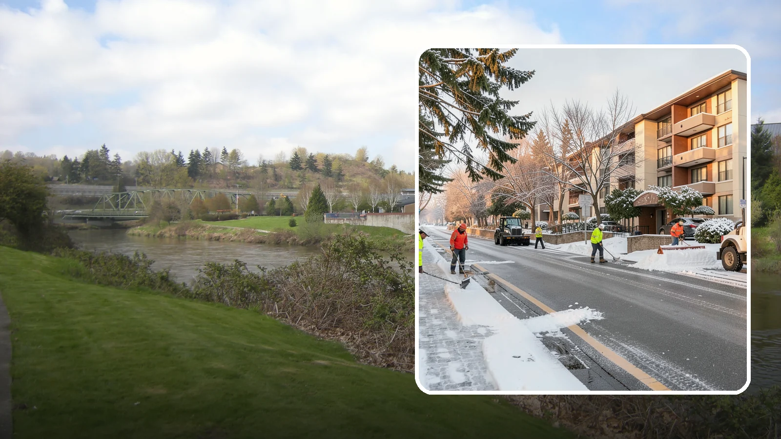 Apartment Snow Removal in Tukwila, King County, WA - We keep apartment communities safe and accessible by clearing lots, walkways, and entries for every resident.