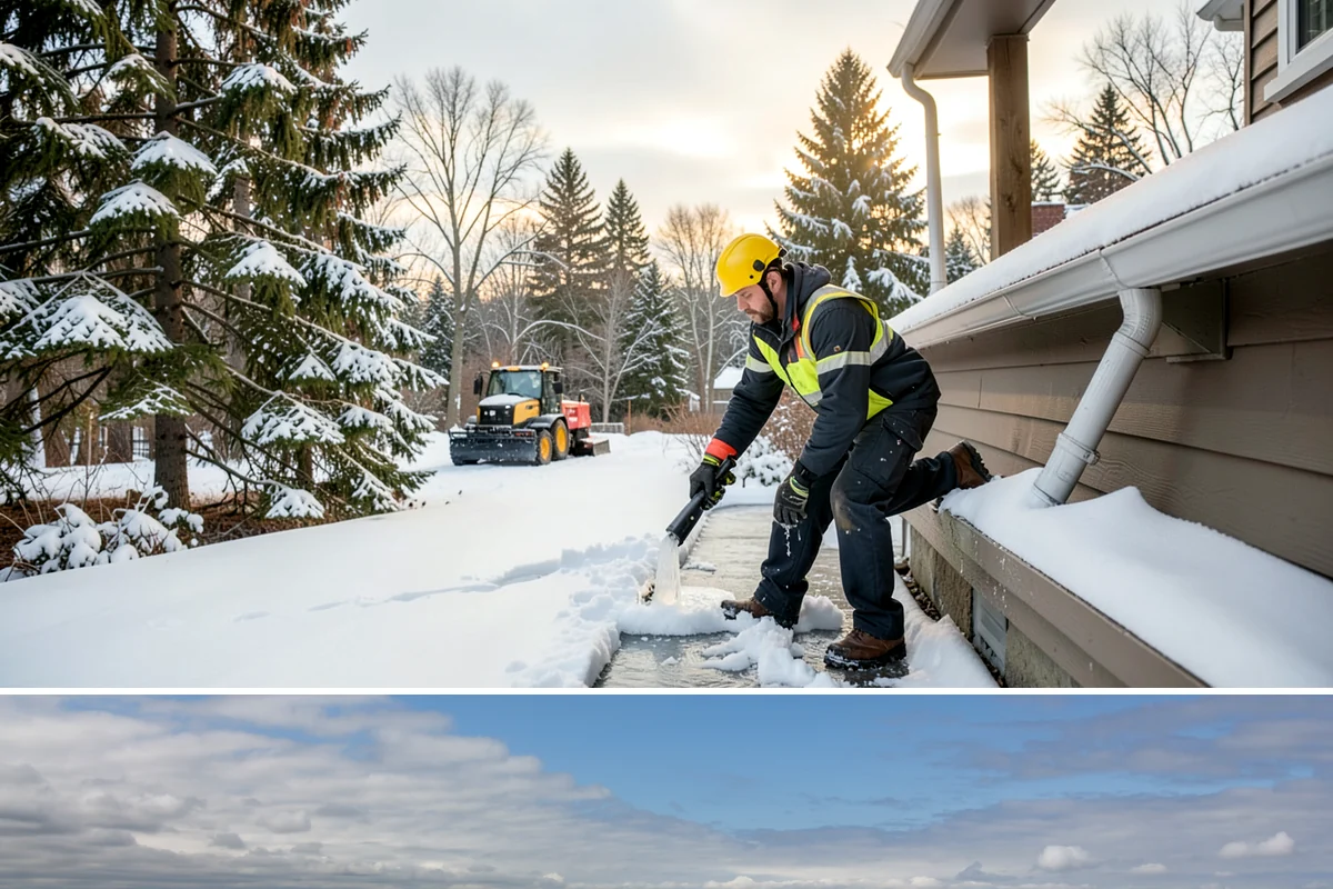 Apartment Snow Removal in University Place, Pierce County, WA - Apartment service runs throughout the snow season, with peak demand from December through February.