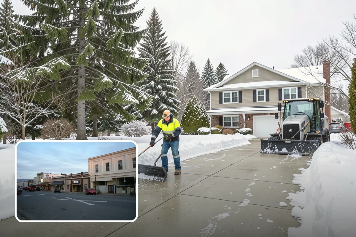 Arctic Blast Response in Burlington, Skagit County, WA - Treatment matched to dry, windy cold that refreezes surfaces quickly