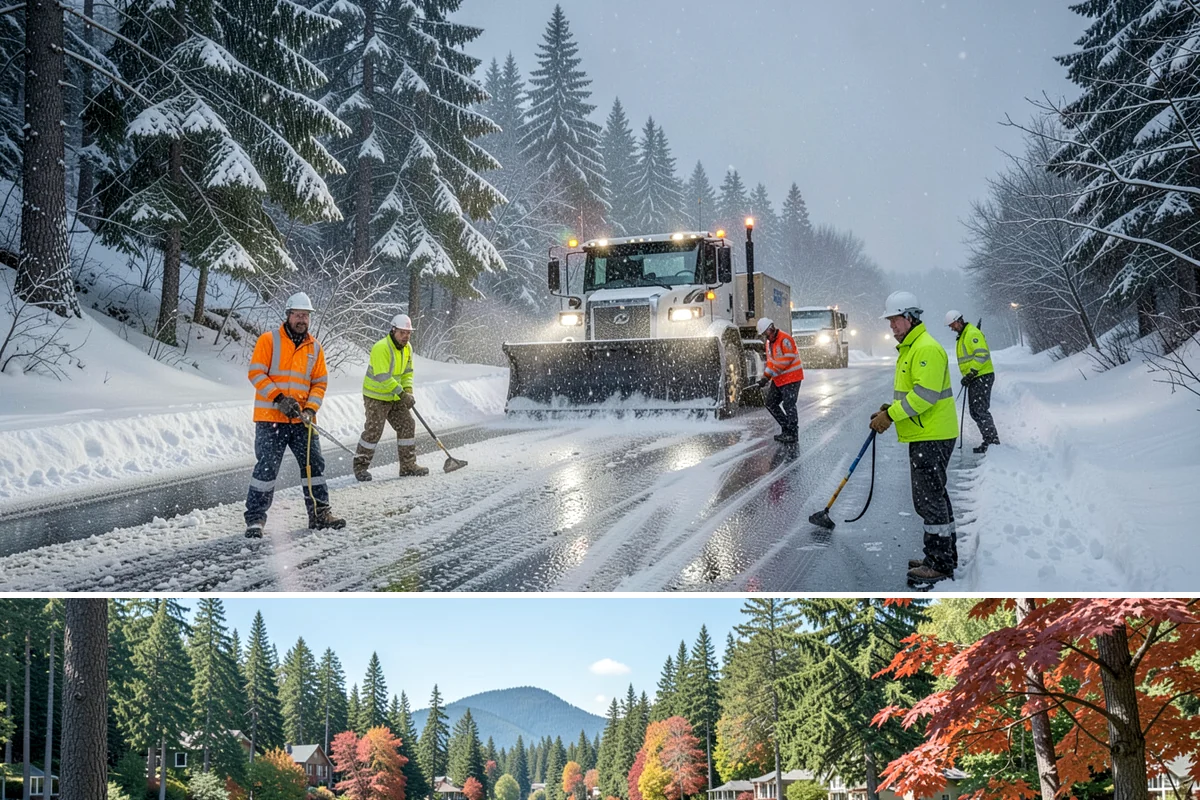 Arctic Blast Response in Covington, King County, WA - Arctic blast events cluster from December through February when strong high pressure east of the Cascades drives outflow through...