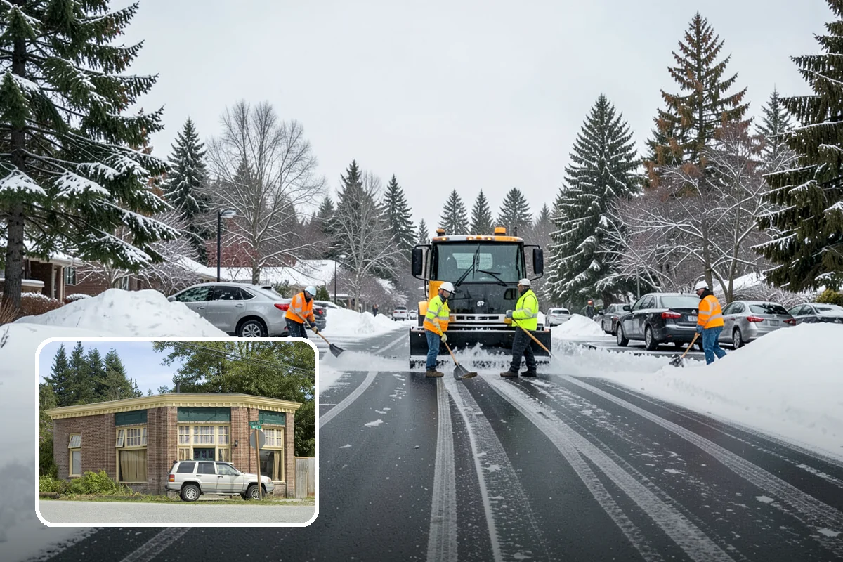 Arctic Blast Response in Hamilton, Skagit County, WA - Treatment matched to dry, windy cold that refreezes surfaces quickly