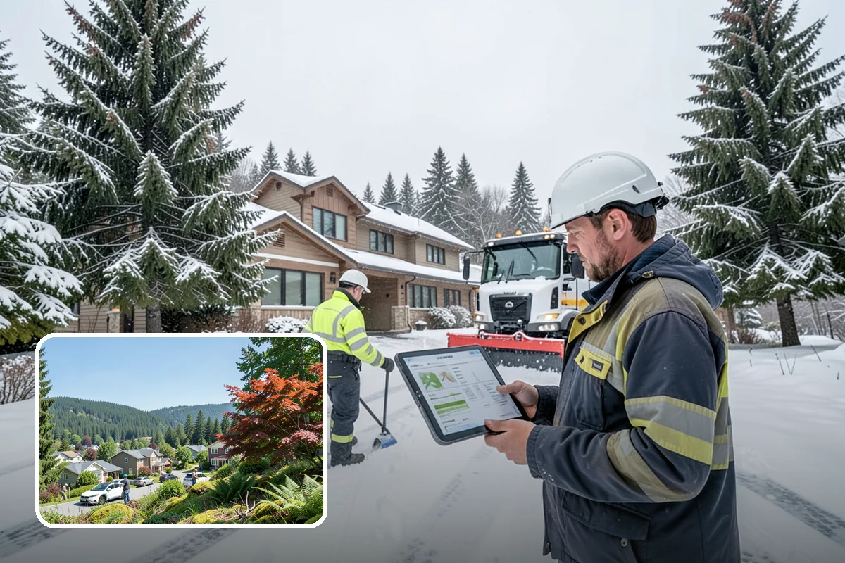 Arctic Blast Response in Index, Snohomish County, WA - Treatment matched to dry, windy cold that refreezes surfaces quickly