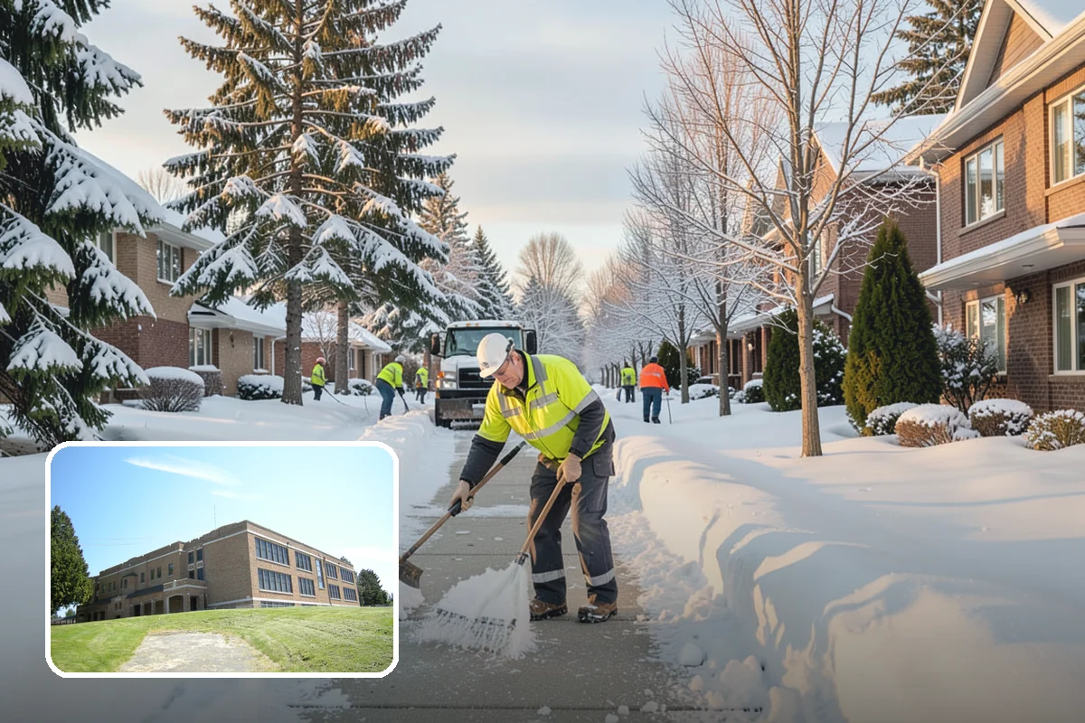 Arctic Blast Response in Maple Valley, King County, WA - Treatment matched to dry, windy cold that refreezes surfaces quickly