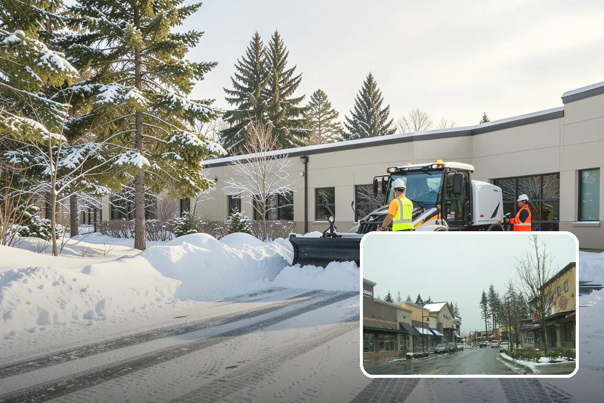 Arctic Blast Response in Mill Creek, Snohomish County, WA - Treatment matched to dry, windy cold that refreezes surfaces quickly