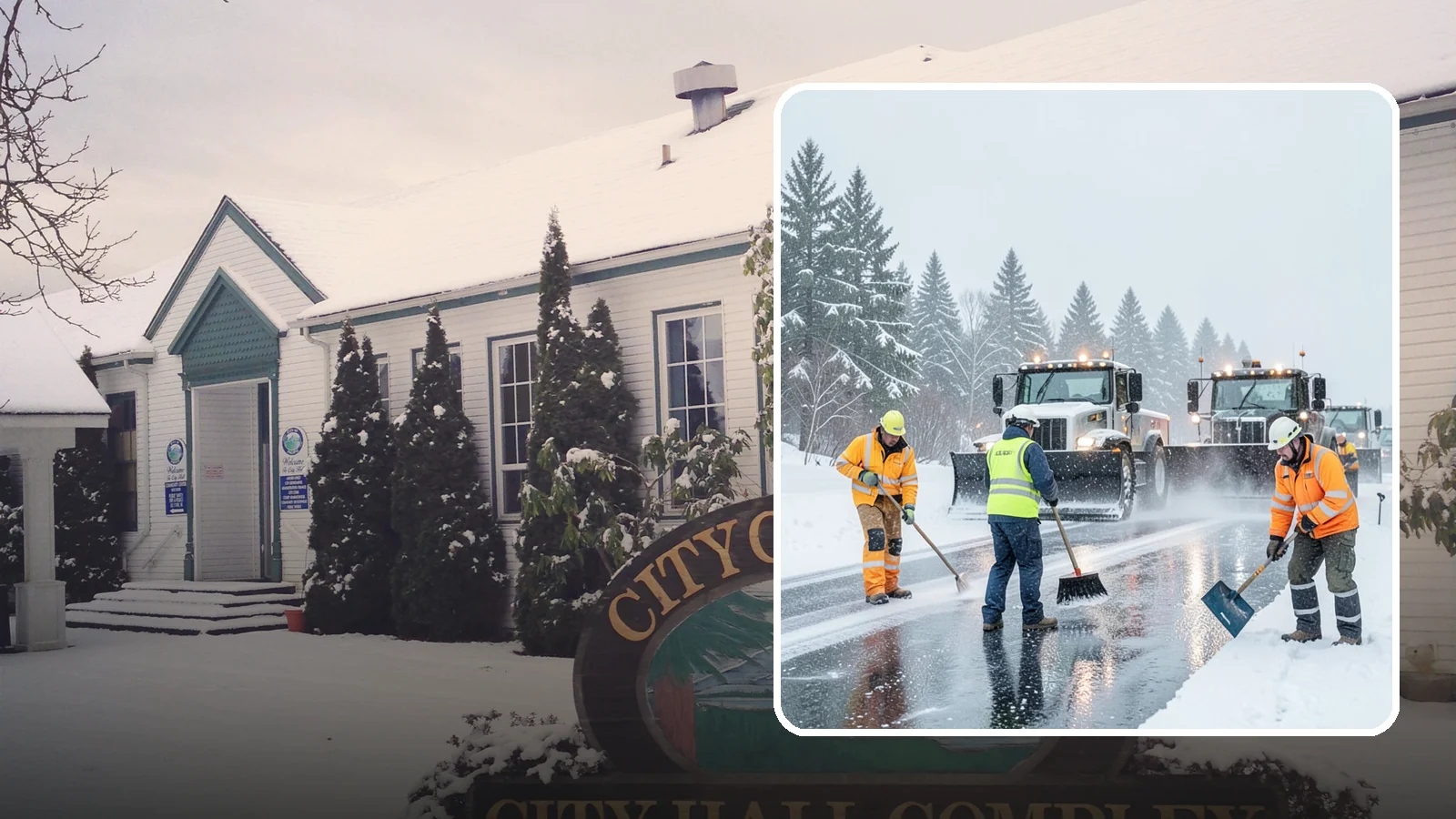 Arctic Blast Response in Pacific, King County, WA - We keep pavement safe during arctic blasts when frigid outflow winds drop temperatures and freeze everything solid.
