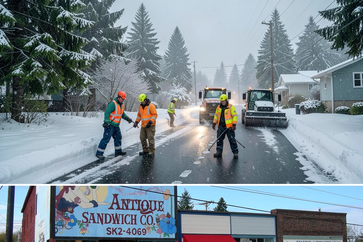 Arctic Blast Response in Ruston, Pierce County, WA - Arctic blast events cluster from December through February when strong high pressure east of the Cascades drives outflow through...