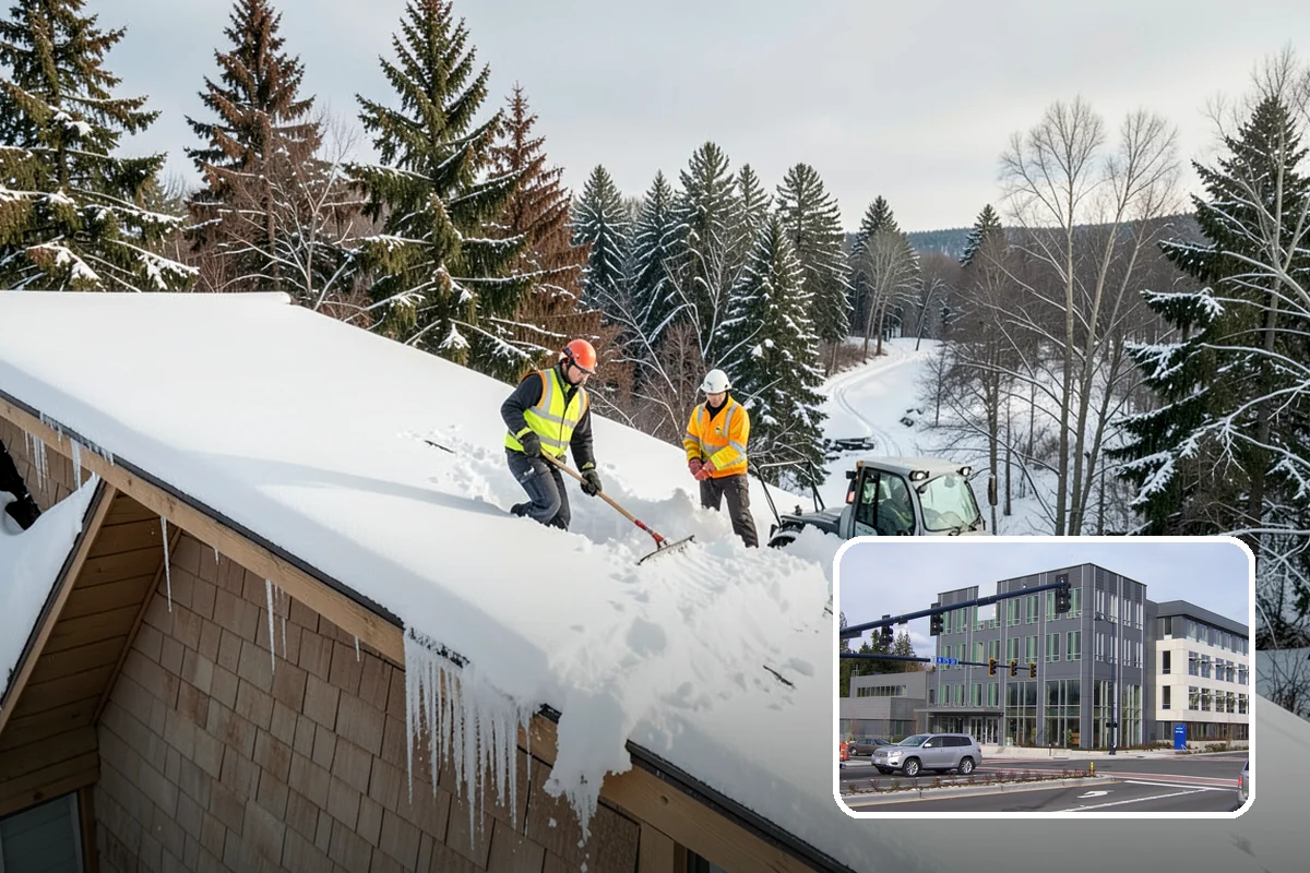 Arctic Blast Response in Shoreline, King County, WA - Treatment matched to dry, windy cold that refreezes surfaces quickly