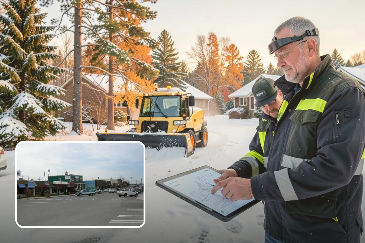 Arctic Blast Response in Stanwood, Snohomish County, WA - Treatment matched to dry, windy cold that refreezes surfaces quickly