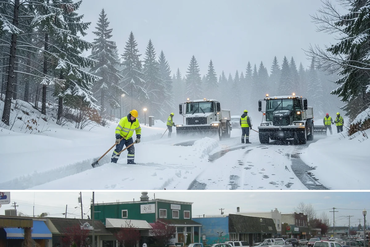 Arctic Blast Response in Stanwood, Snohomish County, WA - Arctic blast events cluster from December through February when strong high pressure east of the Cascades drives outflow through...