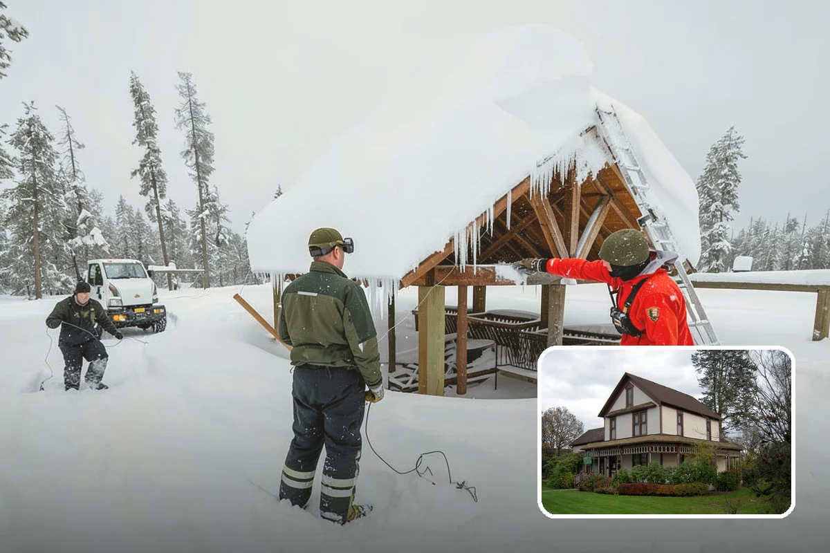 Arctic Blast Response in Sumner, Pierce County, WA - Treatment matched to dry, windy cold that refreezes surfaces quickly