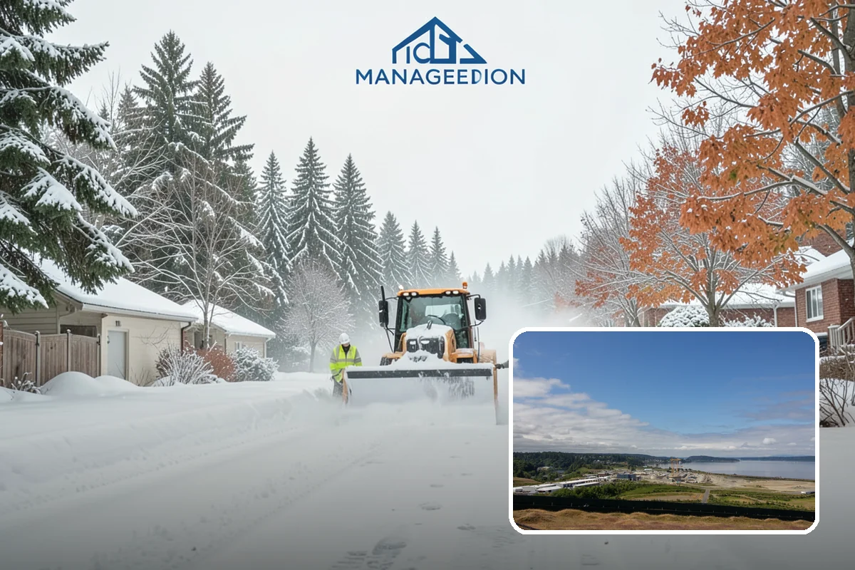 Arctic Blast Response in University Place, Pierce County, WA - Treatment matched to dry, windy cold that refreezes surfaces quickly