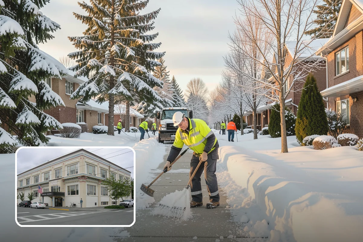 Asphalt Driveway Deicing in Anacortes, Skagit County, WA - Breaks the black ice that forms on asphalt after sunset
