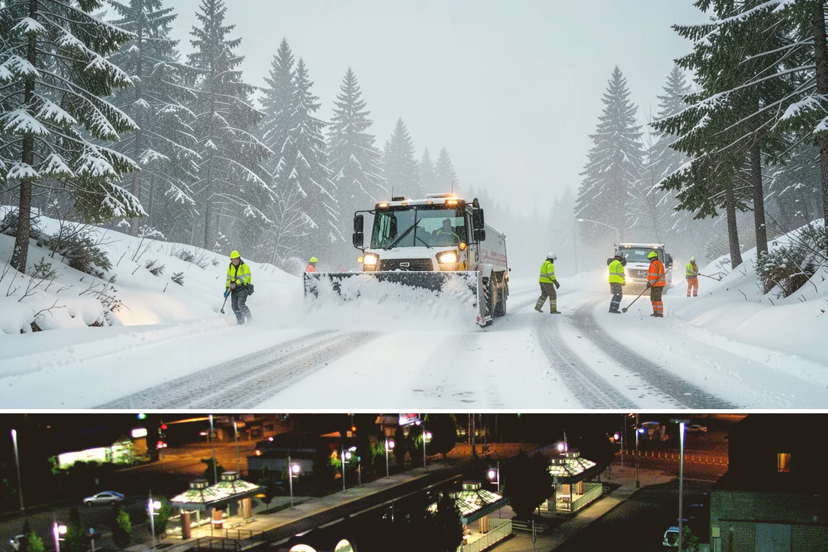 Asphalt Driveway Deicing in Auburn, King County, WA - Treat asphalt driveways during clear, cold nights after a thaw, the classic refreeze setup in the lowlands from December through...