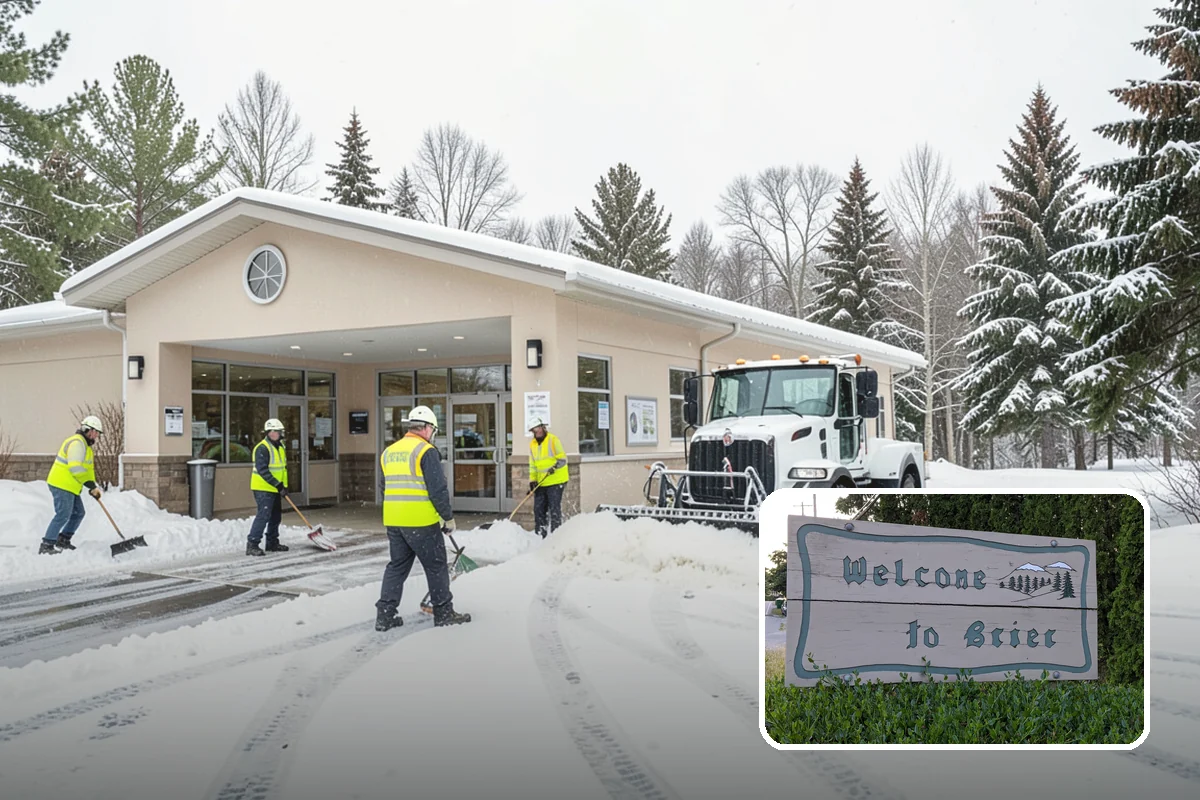 Asphalt Driveway Deicing in Brier, Snohomish County, WA - Breaks the black ice that forms on asphalt after sunset