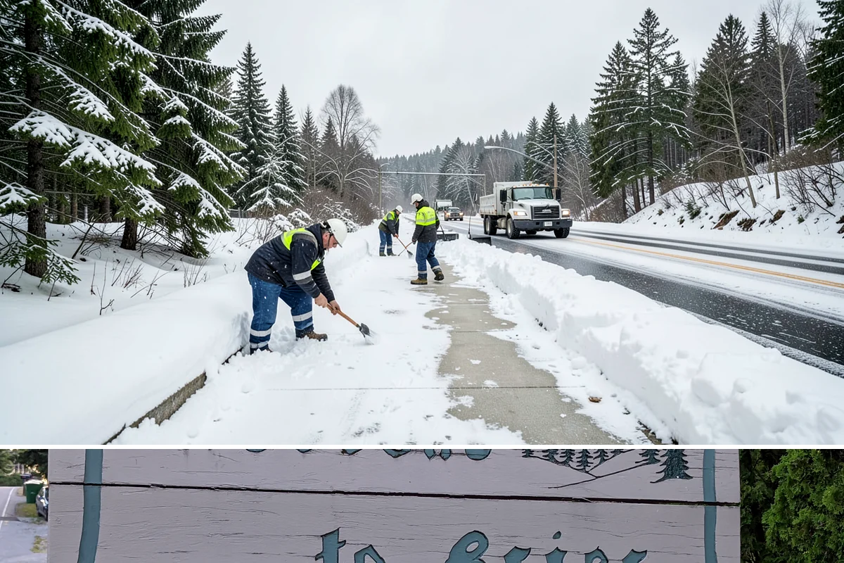 Asphalt Driveway Deicing in Brier, Snohomish County, WA - Treat asphalt driveways during clear, cold nights after a thaw, the classic refreeze setup in the lowlands from December through...