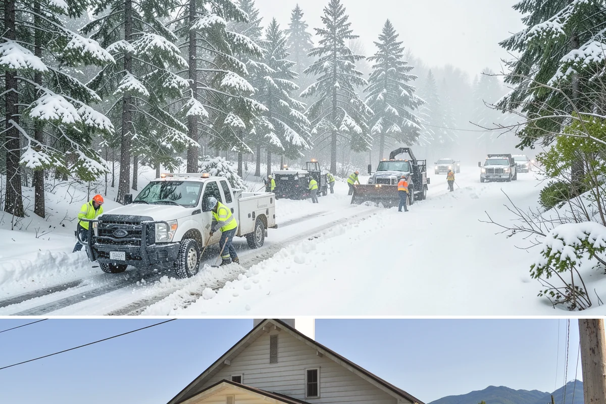 Asphalt Driveway Deicing in Concrete, Skagit County, WA - Treat asphalt driveways during clear, cold nights after a thaw, the classic refreeze setup in the lowlands from December through...