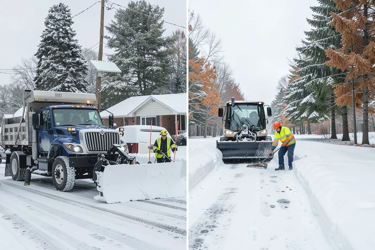 Asphalt Driveway Deicing in Des Moines, King County, WA - Check the surface temperature and existing ice bond