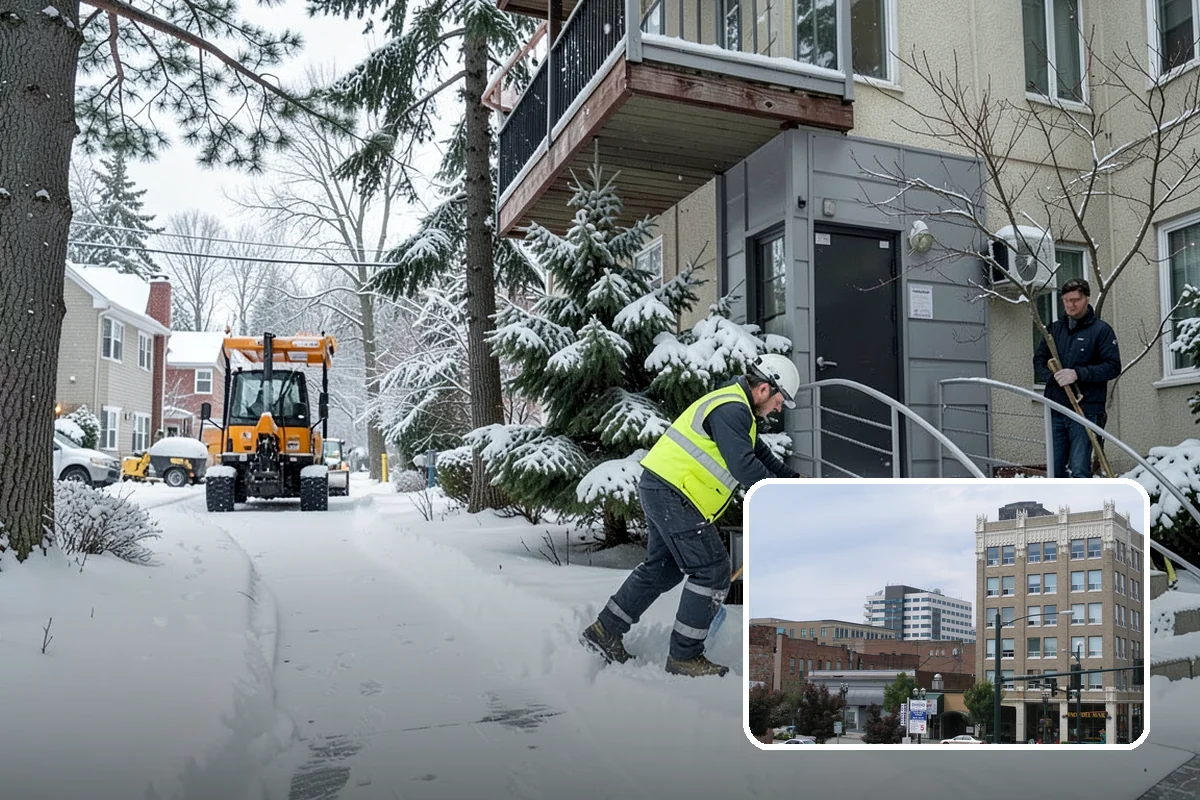 Asphalt Driveway Deicing in Everett, Snohomish County, WA - Breaks the black ice that forms on asphalt after sunset