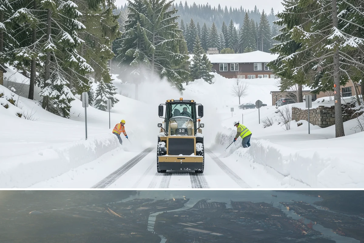 Asphalt Driveway Deicing in Fife, Pierce County, WA - Treat asphalt driveways during clear, cold nights after a thaw, the classic refreeze setup in the lowlands from December through...