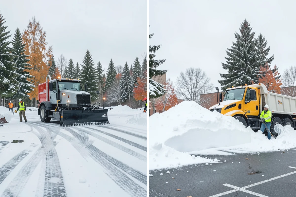 Asphalt Driveway Deicing in Granite Falls, Snohomish County, WA - Check the surface temperature and existing ice bond
