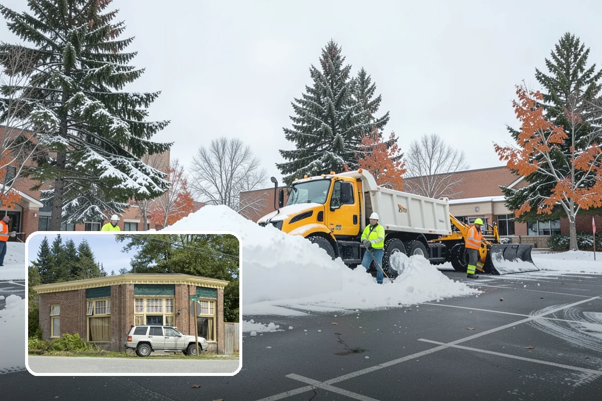 Asphalt Driveway Deicing in Hamilton, Skagit County, WA - Breaks the black ice that forms on asphalt after sunset