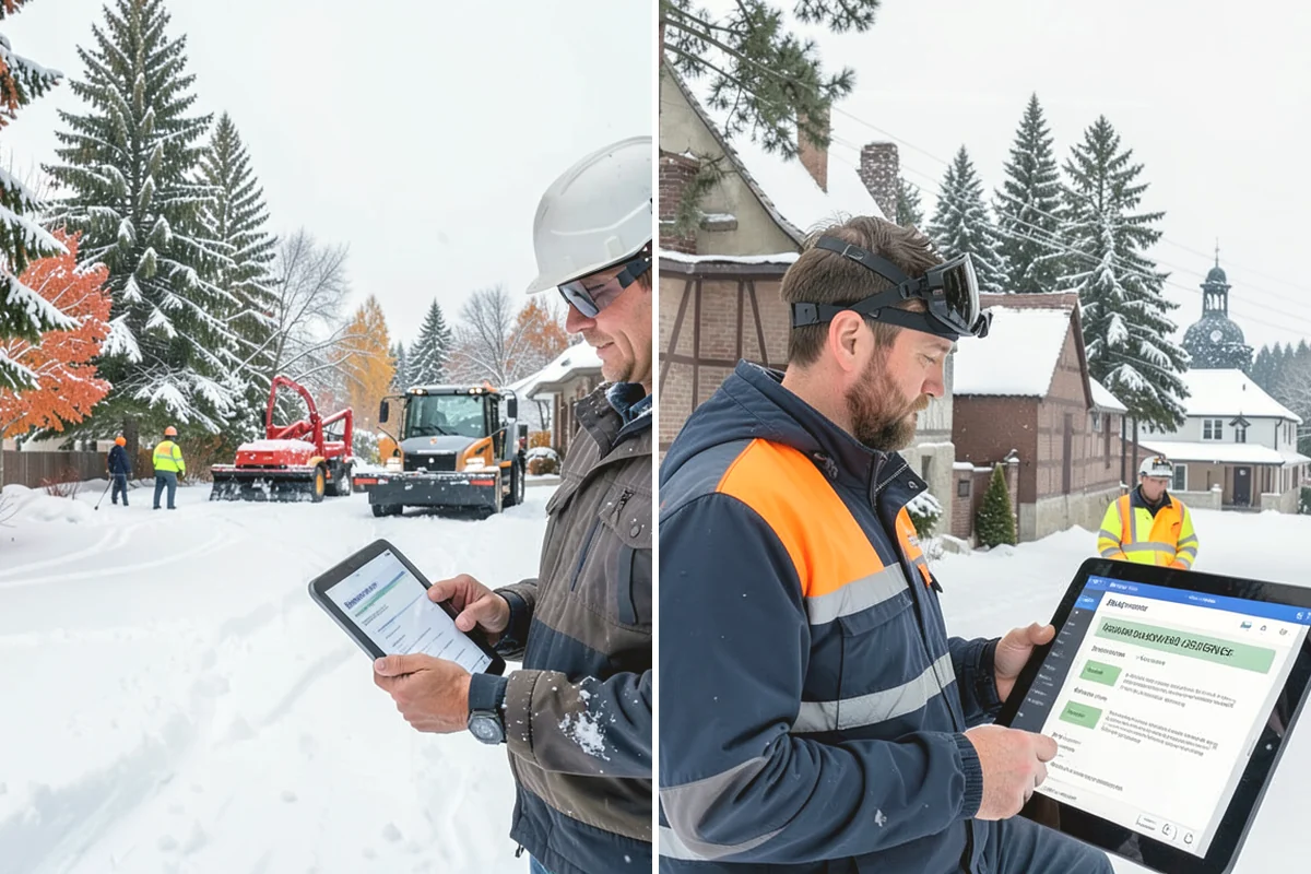 Asphalt Driveway Deicing in Lake Stevens, Snohomish County, WA - Check the surface temperature and existing ice bond