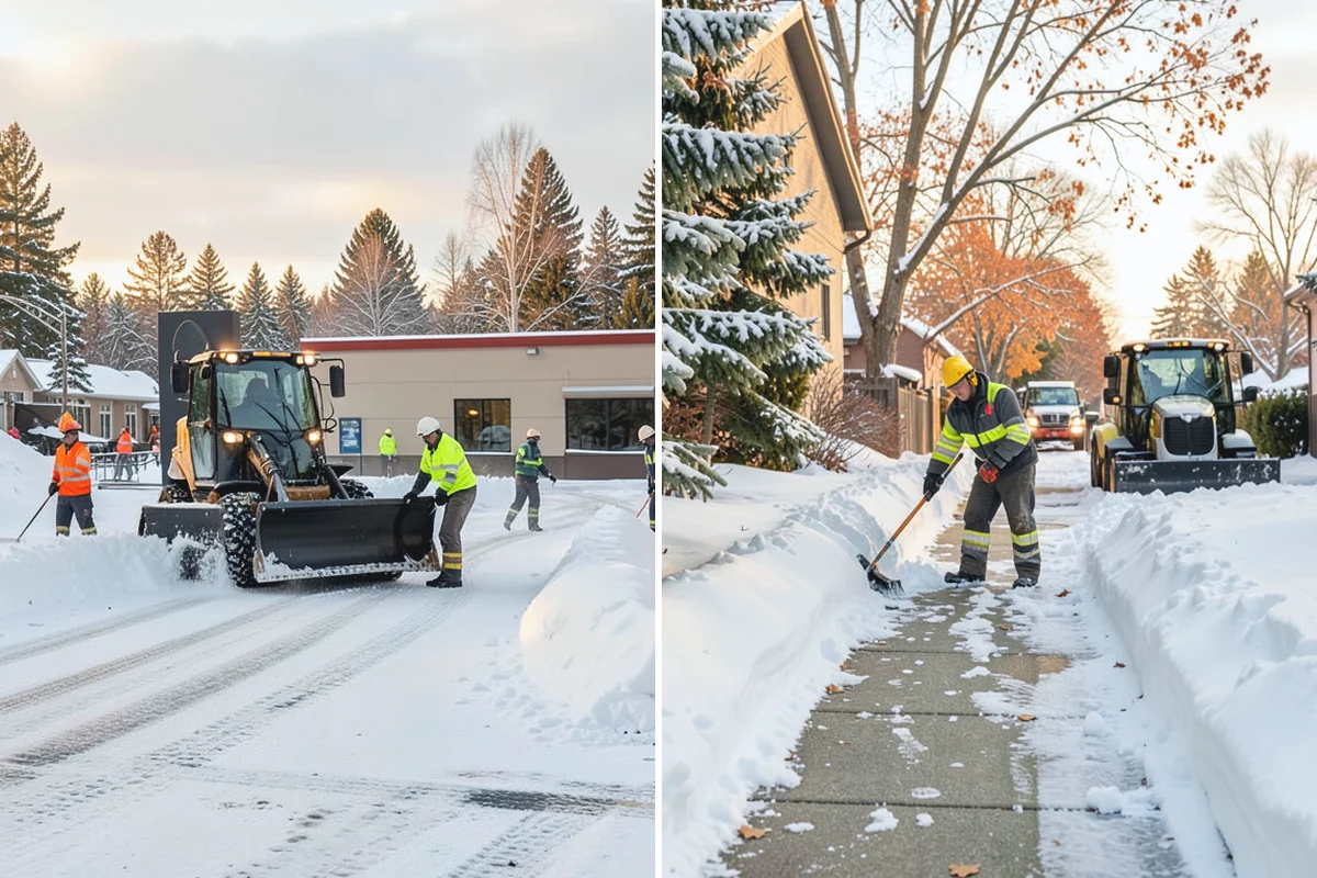 Asphalt Driveway Deicing in Medina, King County, WA - Check the surface temperature and existing ice bond