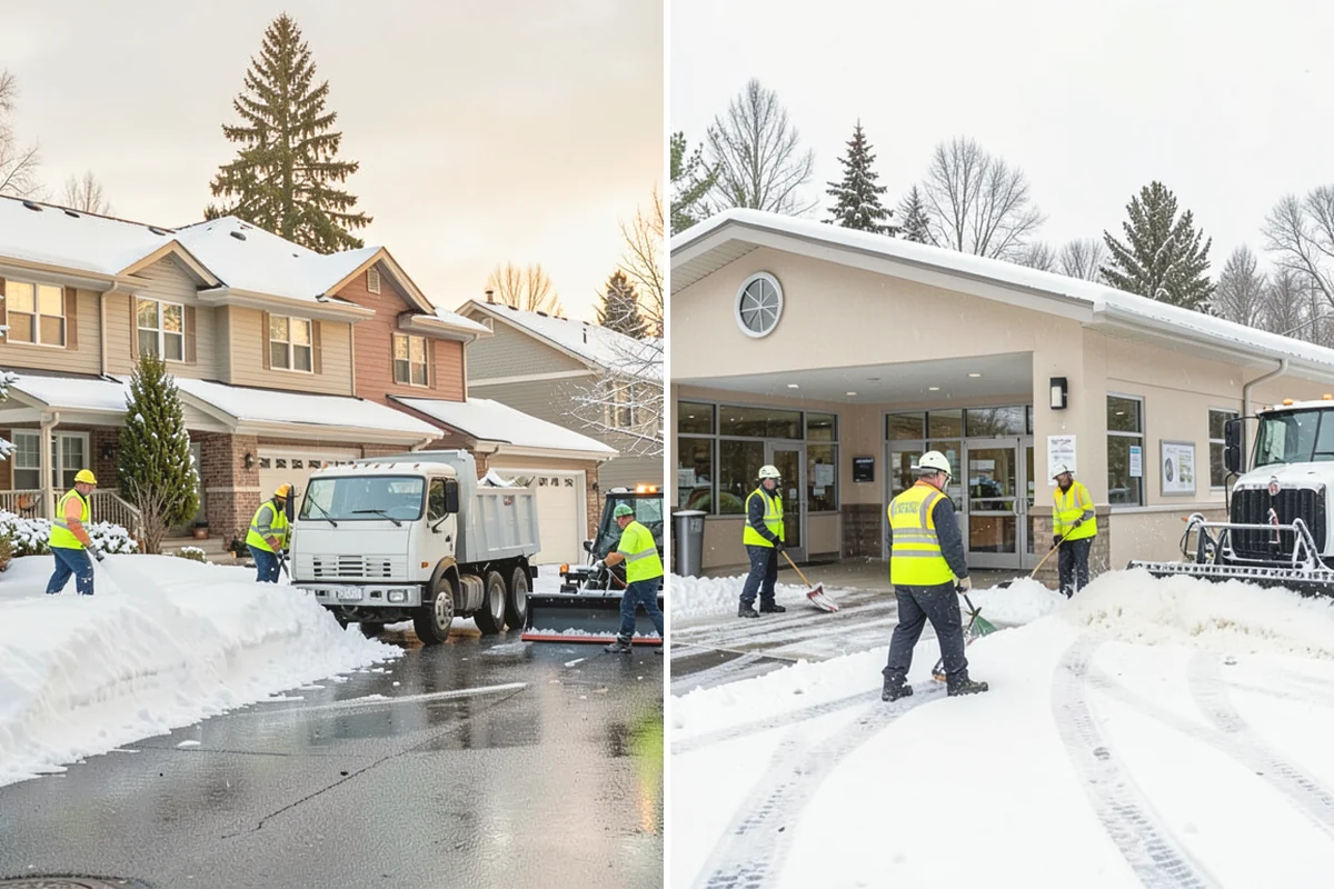 Asphalt Driveway Deicing in Mukilteo, Snohomish County, WA - Check the surface temperature and existing ice bond