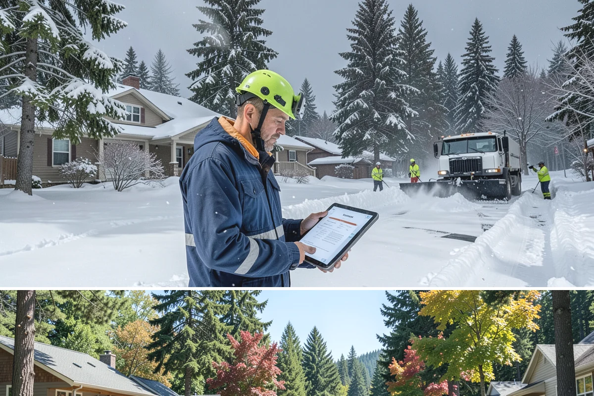 Asphalt Driveway Deicing in Orting, Pierce County, WA - Treat asphalt driveways during clear, cold nights after a thaw, the classic refreeze setup in the lowlands from December through...