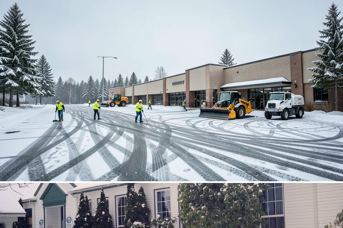 Asphalt Driveway Deicing in Pacific, King County, WA - Treat asphalt driveways during clear, cold nights after a thaw, the classic refreeze setup in the lowlands from December through...