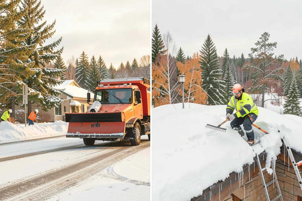 Asphalt Driveway Deicing in Sammamish, King County, WA - Check the surface temperature and existing ice bond