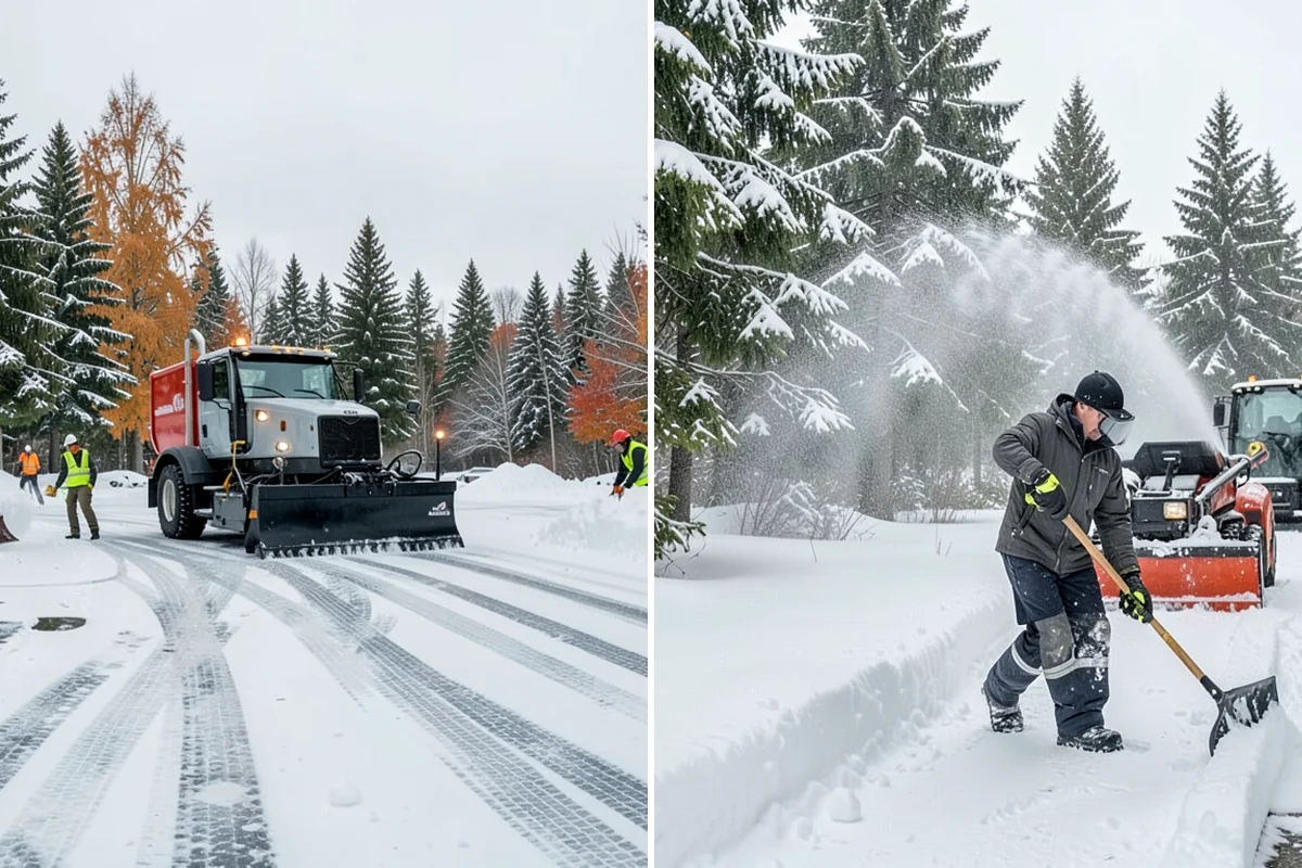 Asphalt Driveway Deicing in Sedro-Woolley, Skagit County, WA - Check the surface temperature and existing ice bond