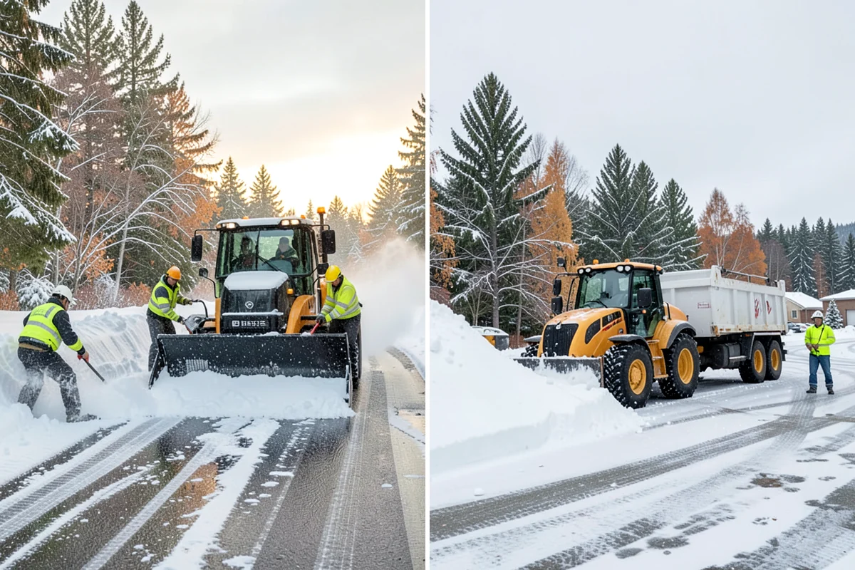 Asphalt Driveway Deicing in Shoreline, King County, WA - Check the surface temperature and existing ice bond