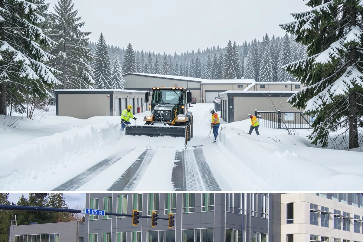 Asphalt Driveway Deicing in Shoreline, King County, WA - Treat asphalt driveways during clear, cold nights after a thaw, the classic refreeze setup in the lowlands from December through...