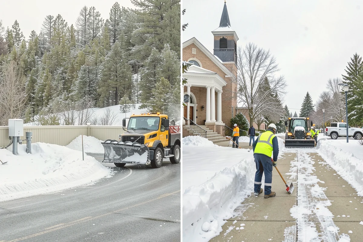 Asphalt Driveway Deicing in Snohomish, Snohomish County, WA - Check the surface temperature and existing ice bond