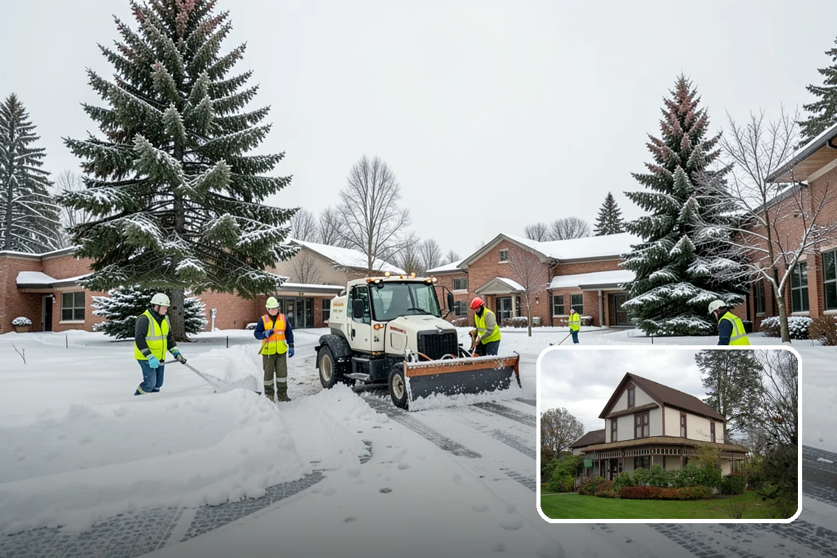 Asphalt Driveway Deicing in Sumner, Pierce County, WA - Breaks the black ice that forms on asphalt after sunset
